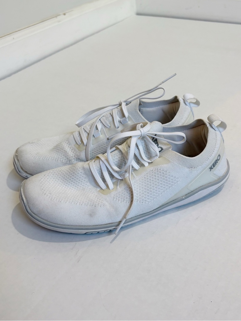 Xero Shoes Women's Nexus Knit White Size 8 Barefoot Athletic Lifestyle Sneaker